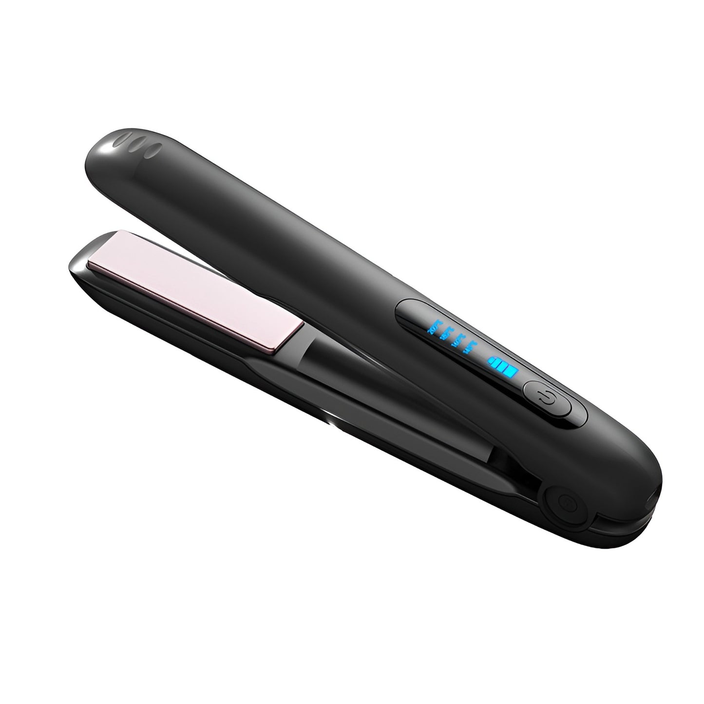 Placa de Par fara Fir, Flippy, Adaptor Tip C, 4 Trepte de Temperatura, Tensiune 5V, Capacitate Baterie 5000 mAh, Indreptat, Ondulat, 23.5x3.3x4.5 cm, Negru-0
