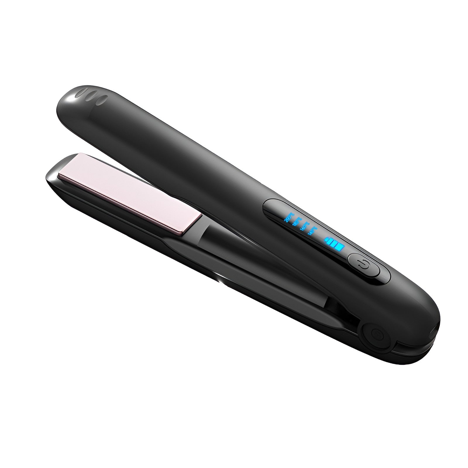 Placa de Par fara Fir, Flippy, Adaptor Tip C, 4 Trepte de Temperatura, Tensiune 5V, Capacitate Baterie 5000 mAh, Indreptat, Ondulat, 23.5x3.3x4.5 cm, Negru-0