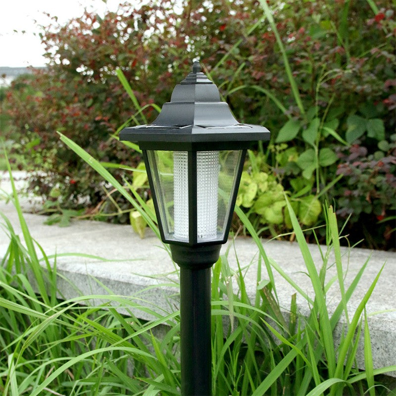 Lampa solara hexagonala de gradina Flippy, Alb Cald-2