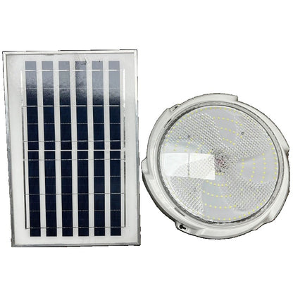 Plafoniera solara Flippy, 150 W, diametru 280 MM, cu telecomanda, Lungime prelungitor: 4.6 m, alb rece-5
