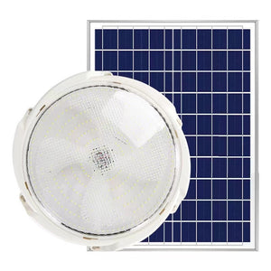 Plafoniera solara Flippy, 300 W, diametru 360 MM, cu telecomanda, Lungime prelungitor: 4.6 m, alb rece-0