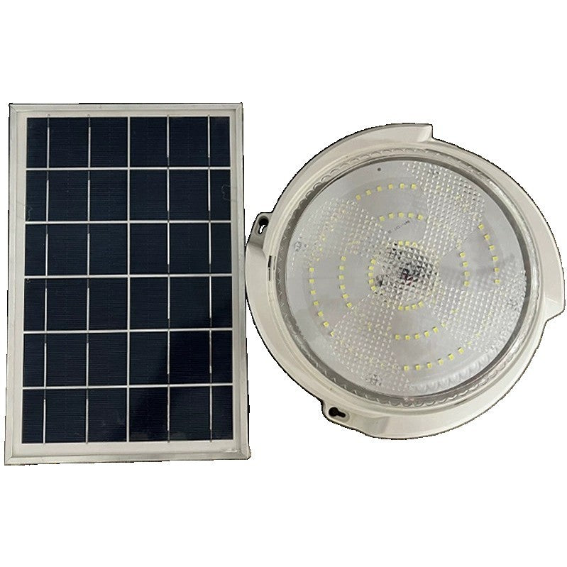 Plafoniera solara Flippy, 500 W, diametru 360 MM, cu telecomanda, 6V/15W, Clasa A, 418 LED-uri, Lungime prelungitor 4.6 m, alb rece-2