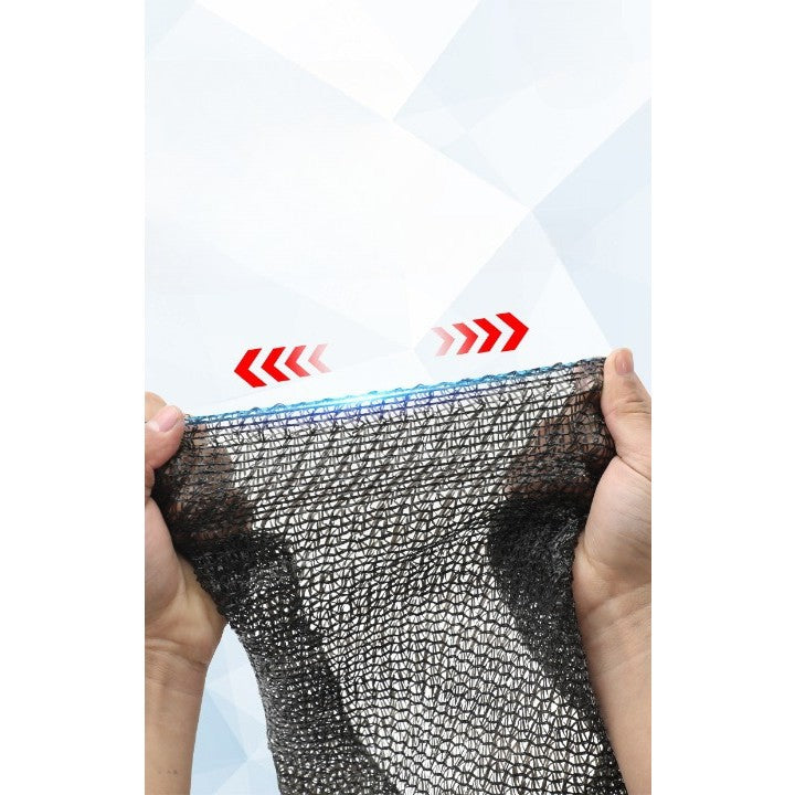 Plasa de umbrire neagra, latime 2 m, lungime 50 m, Flippy, protectie UV, Grad de umbrire 55-65%-1