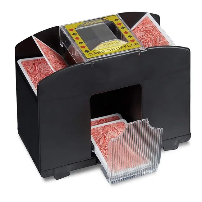 Dispozitiv pentru amestecat carti de joc Flippy, automat, 20.5x10x8.5cm-0