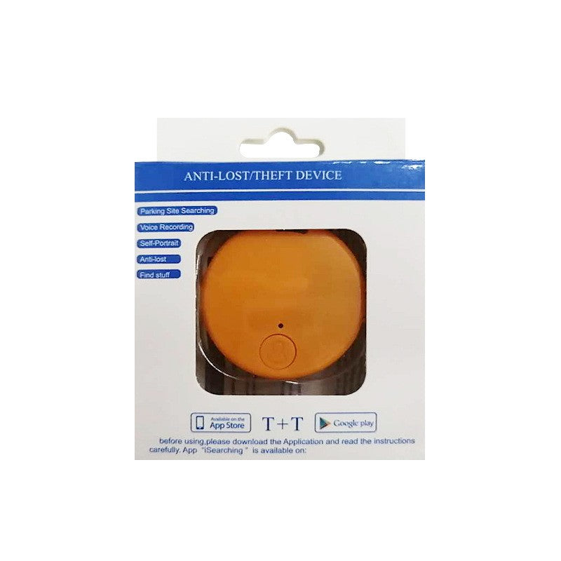 Dispozitiv Bluetooth Impotriva Pierderii, Flippy, Portocaliu, Cutie, Baterie si Manual de Utilizare Incluse-0