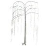 Pom decorativ cu leduri, Flippy, tip salcie, 400 Led, 2.1 M-0