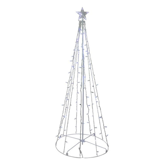 Pom luminos decorativ, Flippy, 480 Led, alb cald+flash, 1.8 M-0