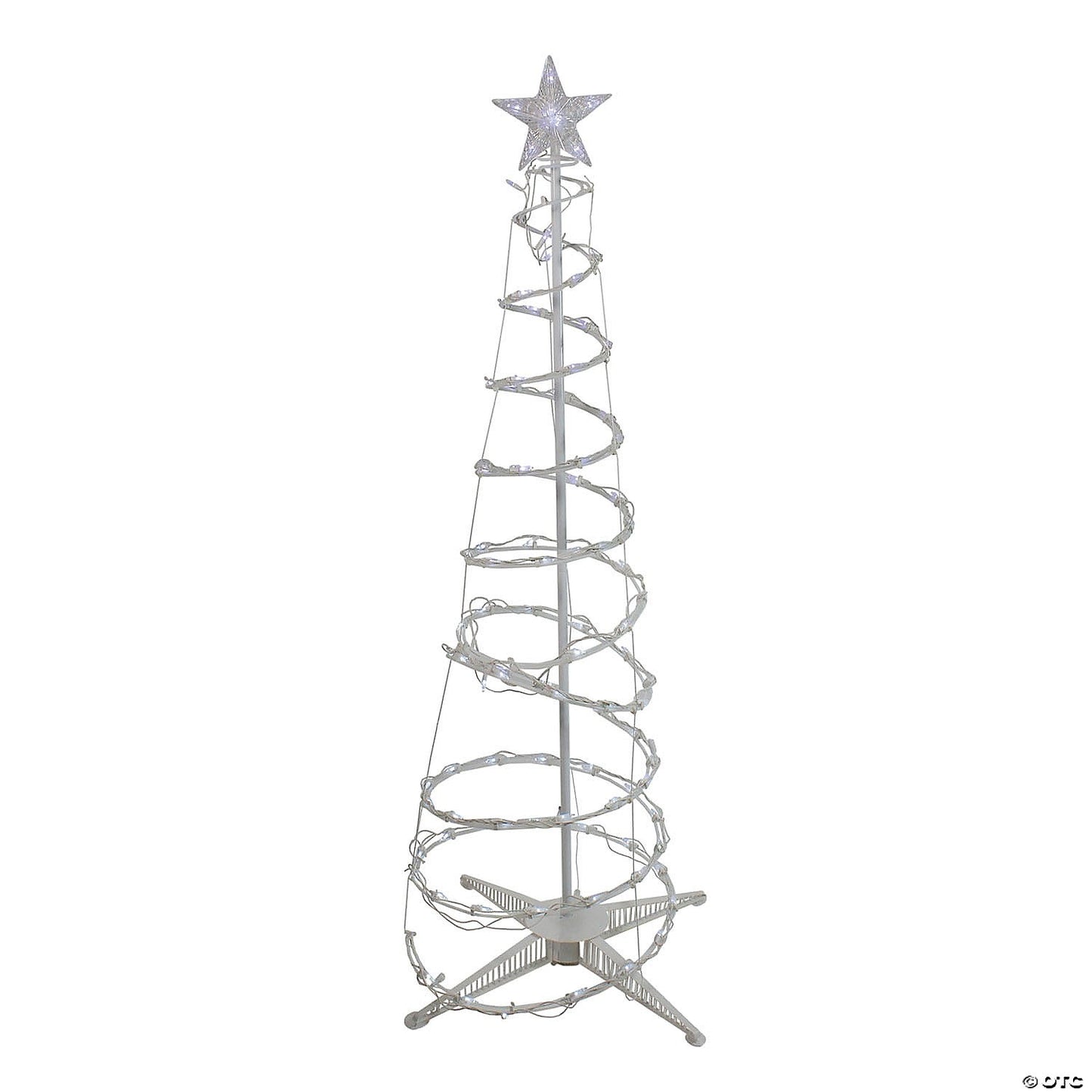 Pom spiralat cu leduri, Flippy, 135 Led, 1.8 M-0