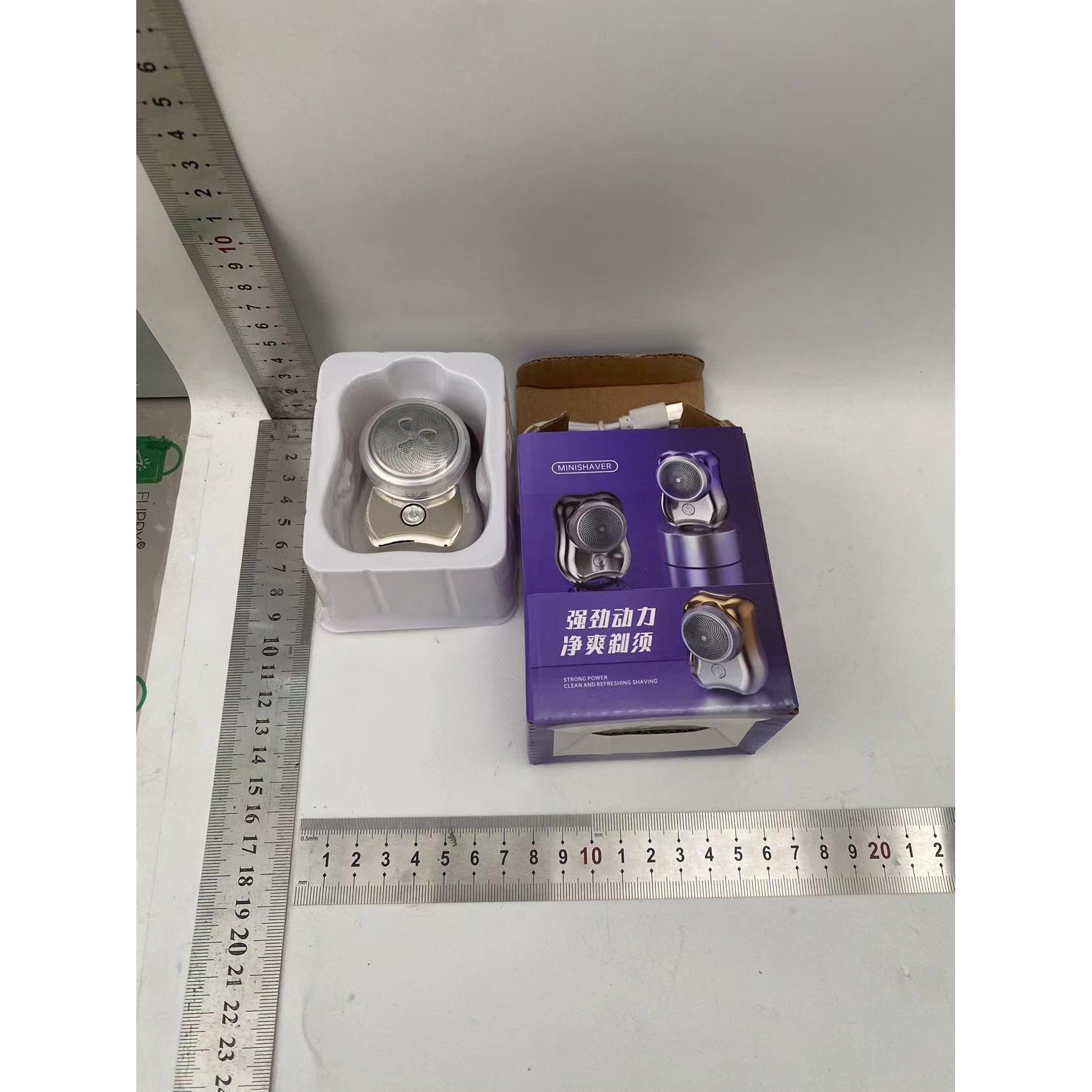 Aparat de ras electric Portabil, Flippy, de Călătorie încărcare USB, Negru-1