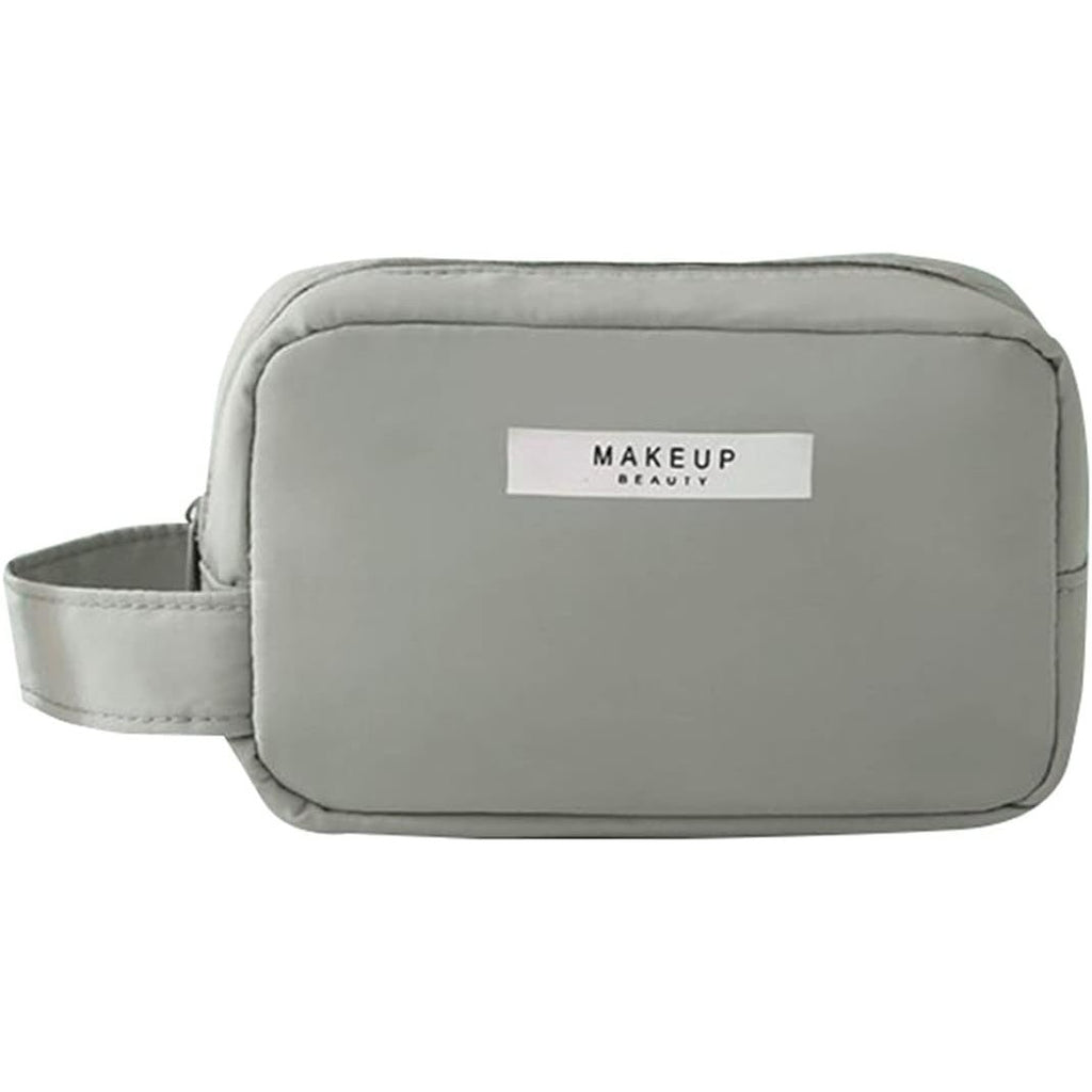 Portfard, Flippy, cu Maner, Material Impermeabil, pentru Cosmetice, 16 x 11 x 7 cm, Verde-0