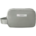 Portfard, Flippy, cu Maner, Material Impermeabil, pentru Cosmetice, 16 x 11 x 7 cm, Verde-0