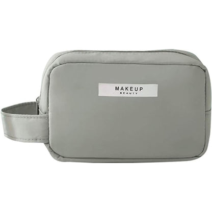 Portfard, Flippy, cu Maner, Material Impermeabil, pentru Cosmetice, 16 x 11 x 7 cm, Verde-0