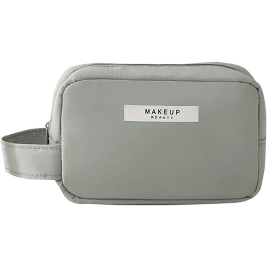 Portfard, Flippy, cu Maner, Material Impermeabil, pentru Cosmetice, 16 x 11 x 7 cm, Verde-0