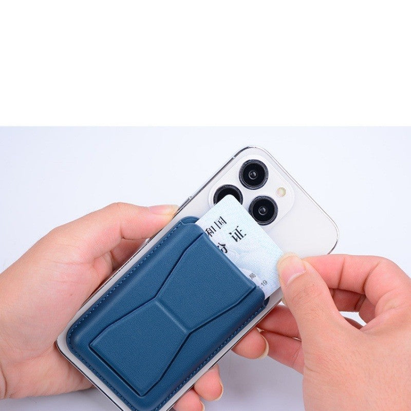 Portofel Flippy MagSafe pentru carduri cu suport integrat, Albastru-3