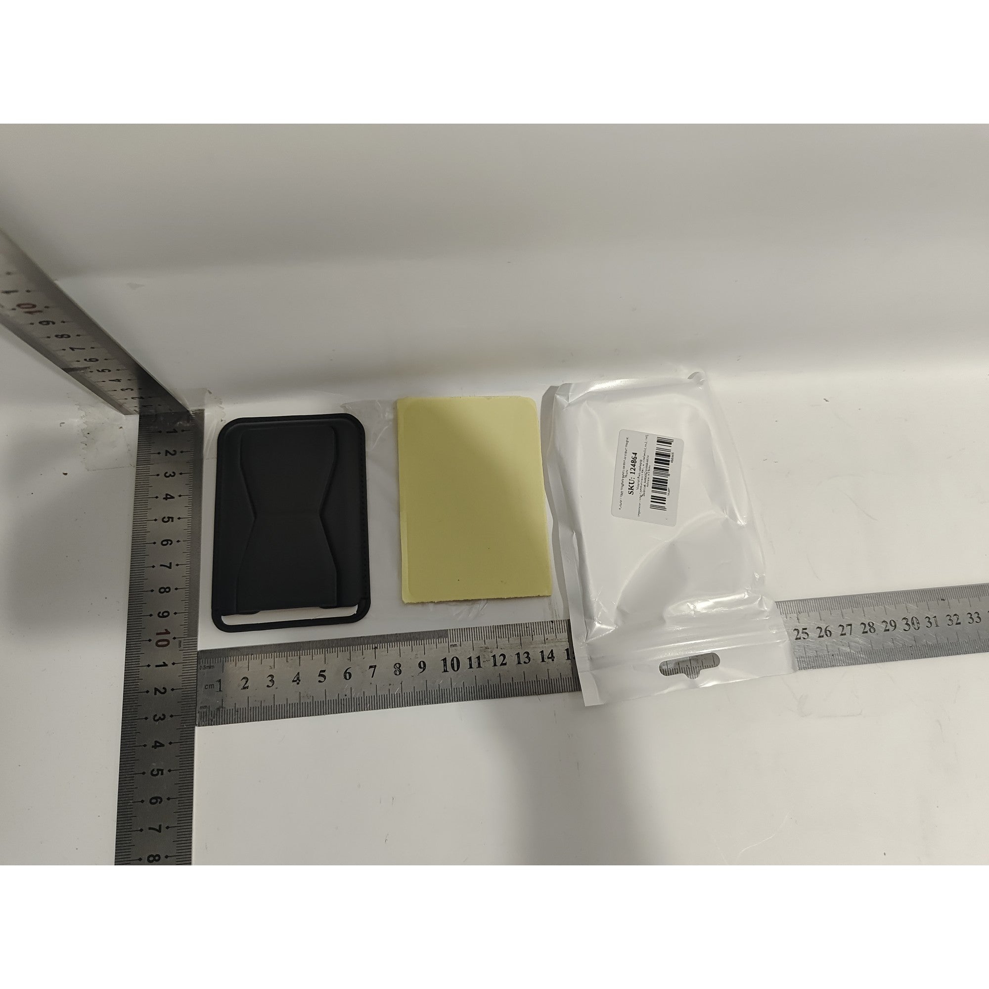 Portofel Flippy MagSafe pentru carduri cu suport integrat, Negru-1