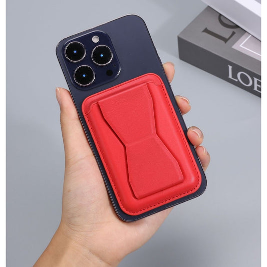 Portofel Flippy MagSafe pentru carduri cu suport integrat, Rosu-1