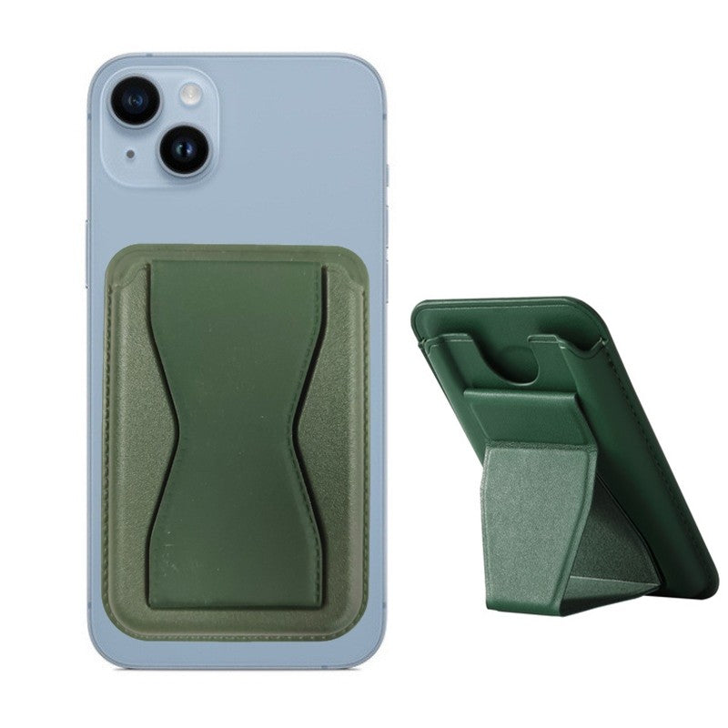 Portofel Flippy MagSafe pentru carduri cu suport integrat, Verde-0