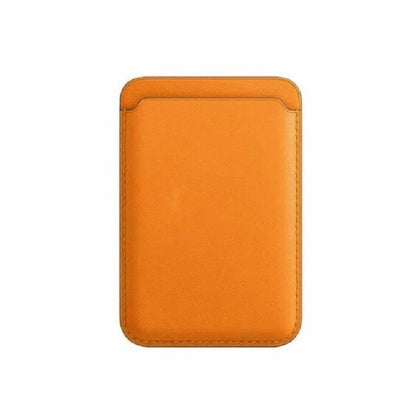 Portofel Flippy MagSafe piele pentru carduri compatibil cu Apple iPhone 12/12 Mini/12 Pro/12 Pro Max,Portocaliu-1