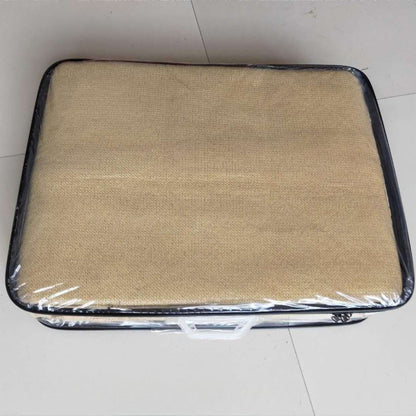 Prelata de soare/ Copertina de tip parasolar, triunghiulara, 4x4x4 m, galbena-3