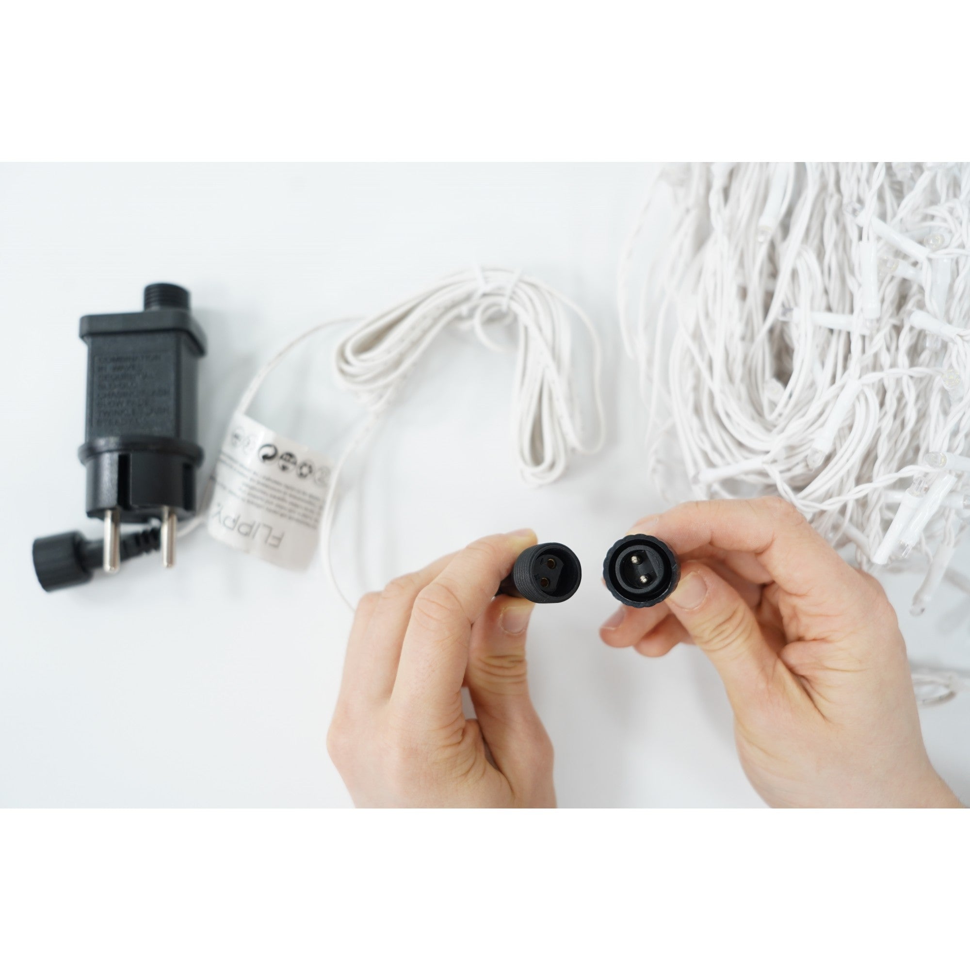 Prelungitor Instalatie Luminoasa, Flippy, 3 m, 230V, Fir Alb-2