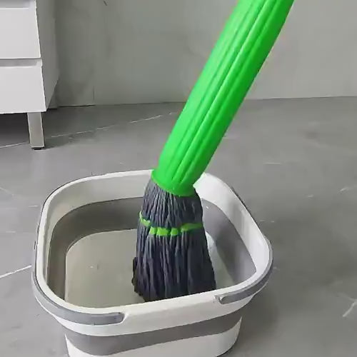 Mop Pro 2 in 1 cu cap rotativ, auto curatare si stoarcere instanta