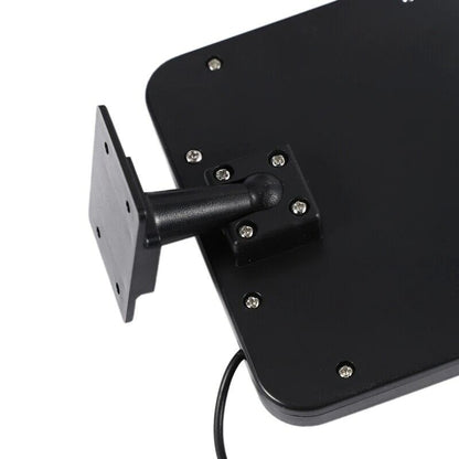 Lampa solara Flippy cu senzor de miscare, 108 COB LED, 2 grile, 2400lm, ip65, negru-2