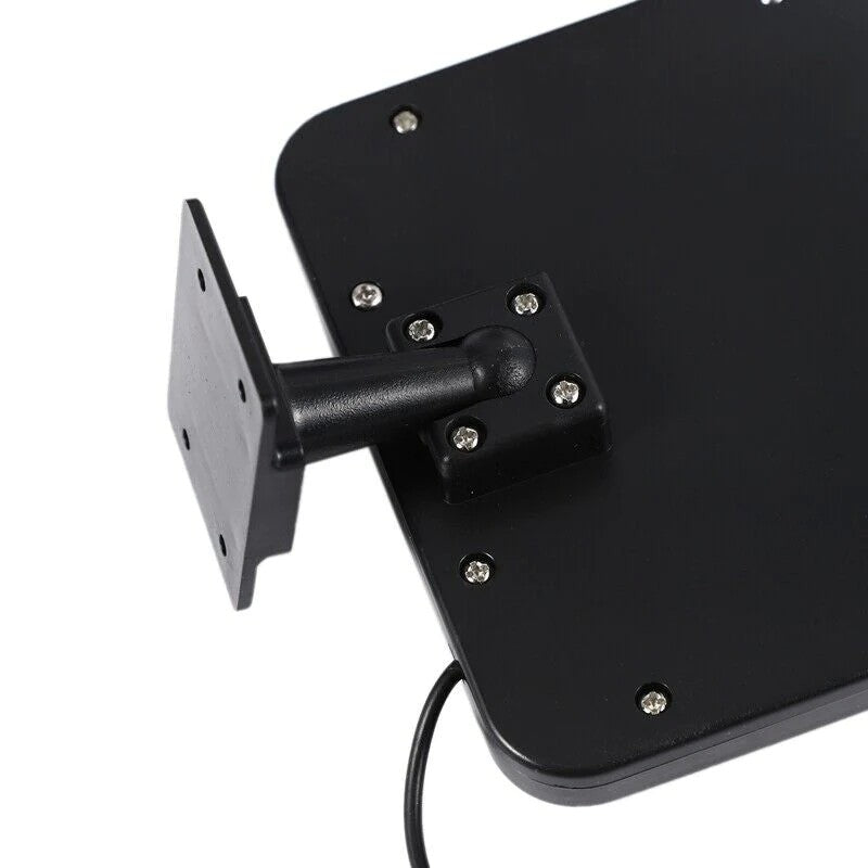 Lampa solara Flippy cu senzor de miscare, 108 COB LED, 2 grile, 2400lm, ip65, negru-2