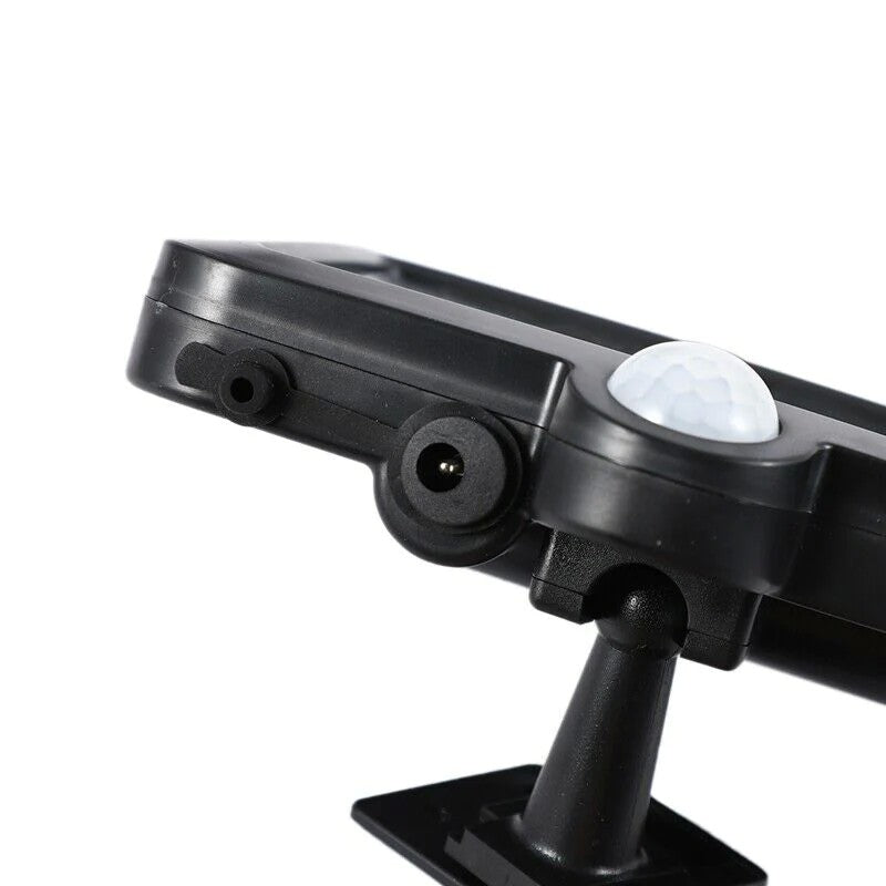 Lampa solara Flippy cu senzor de miscare, 108 COB LED, 2 grile, 2400lm, ip65, negru-3