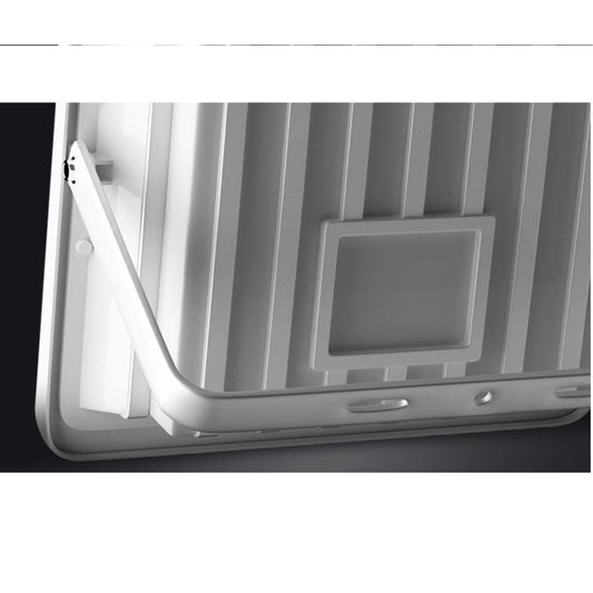 Proiector LED cu Panou Solar Flippy, Senzor de lumina, Waterproof, 140 LED-uri incorporate, 65W, 19.5x17 cm, 3000 mAh, IP67, Design Modern, Negru-1