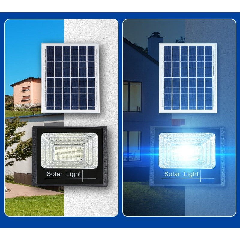 Proiector LED SMD 45W cu incarcare solara Flippy, panou solar, cu telecomanda, suport prindere, material ABS, 1.5AH, 170 LED-uri, 133Lm, 13.1x14.5 cm, negru-3