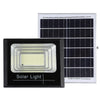 Proiector LED SMD 800W cu incarcare solara Flippy, panou solar, cu telecomanda, suport prindere, material ABS, 20AH, 966 LED-uri, temperatura culoare 6500k, 32x26x9 cm, negru