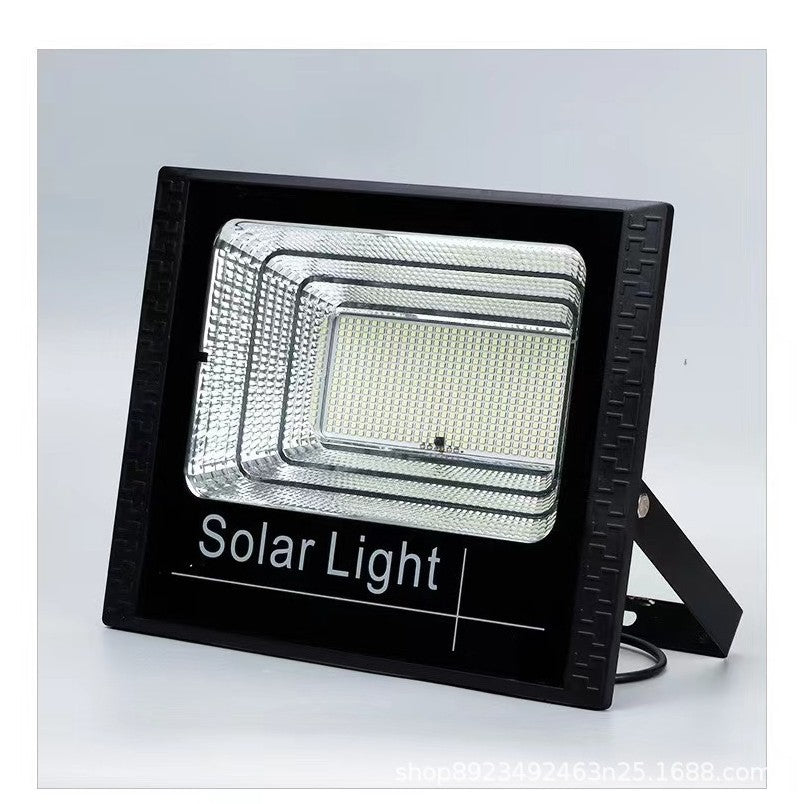 Proiector LED SMD 800W cu incarcare solara Flippy, panou solar, cu telecomanda, suport prindere, material ABS, 20AH, 966 LED-uri, temperatura culoare 6500k, 32x26x9 cm, negru-5