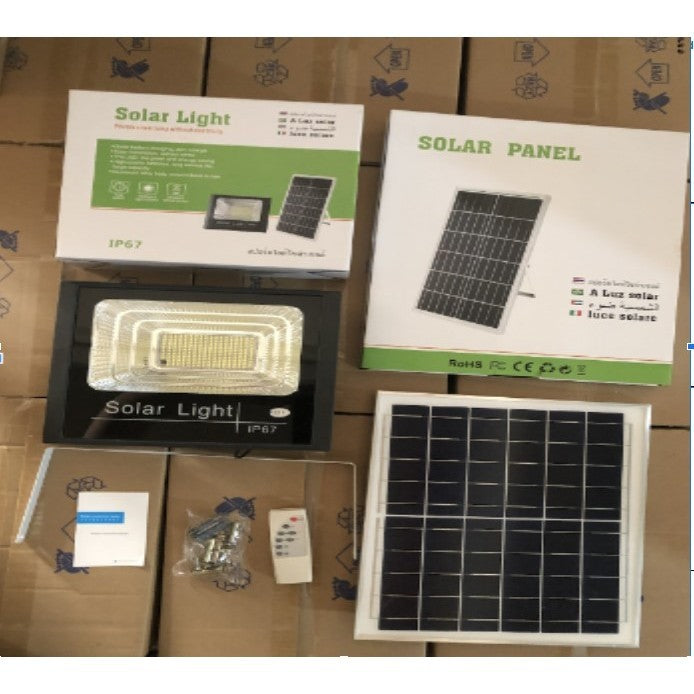 Proiector LED/Lampa solara de exterior Flippy, 22 cm x 27 cm, Rezistent la Apa IP67, cu Panou Solar, 248 LED SMD, 150 W, Senzor de lumina, Timer, cu Telecomanda, 2 moduri de iluminat, kit montaj inclus, Lumina Rece-8
