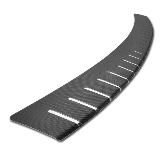 Folie protectie portbagaj in doua straturi, Crom si Carbon 3D Negru 83 x 7,5cm-1