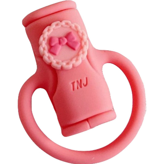 Protectie cablu USB Flippy, din silicon, model 5, multicolor-0