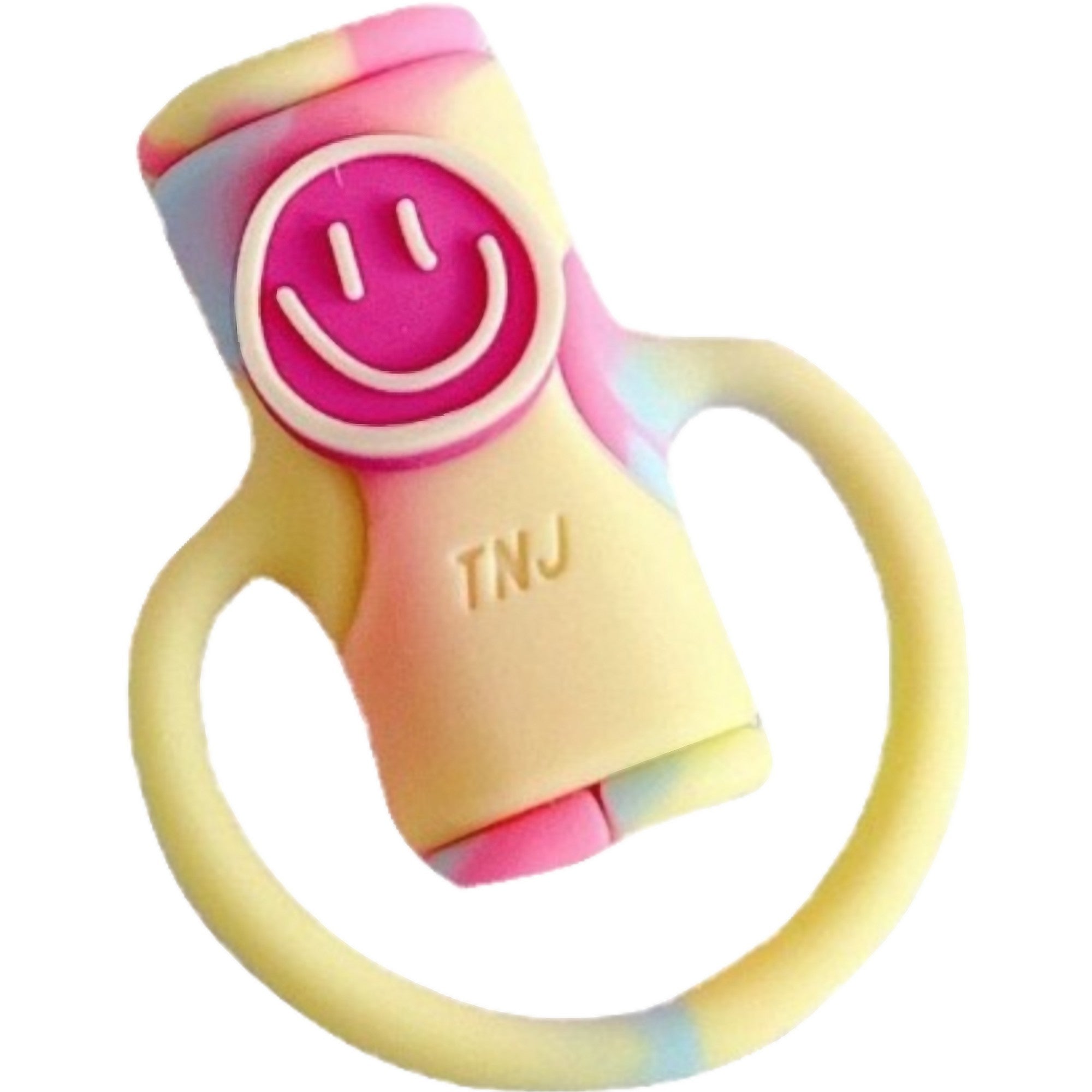 Protectie cablu USB, din silicon, model 1, multicolor-0