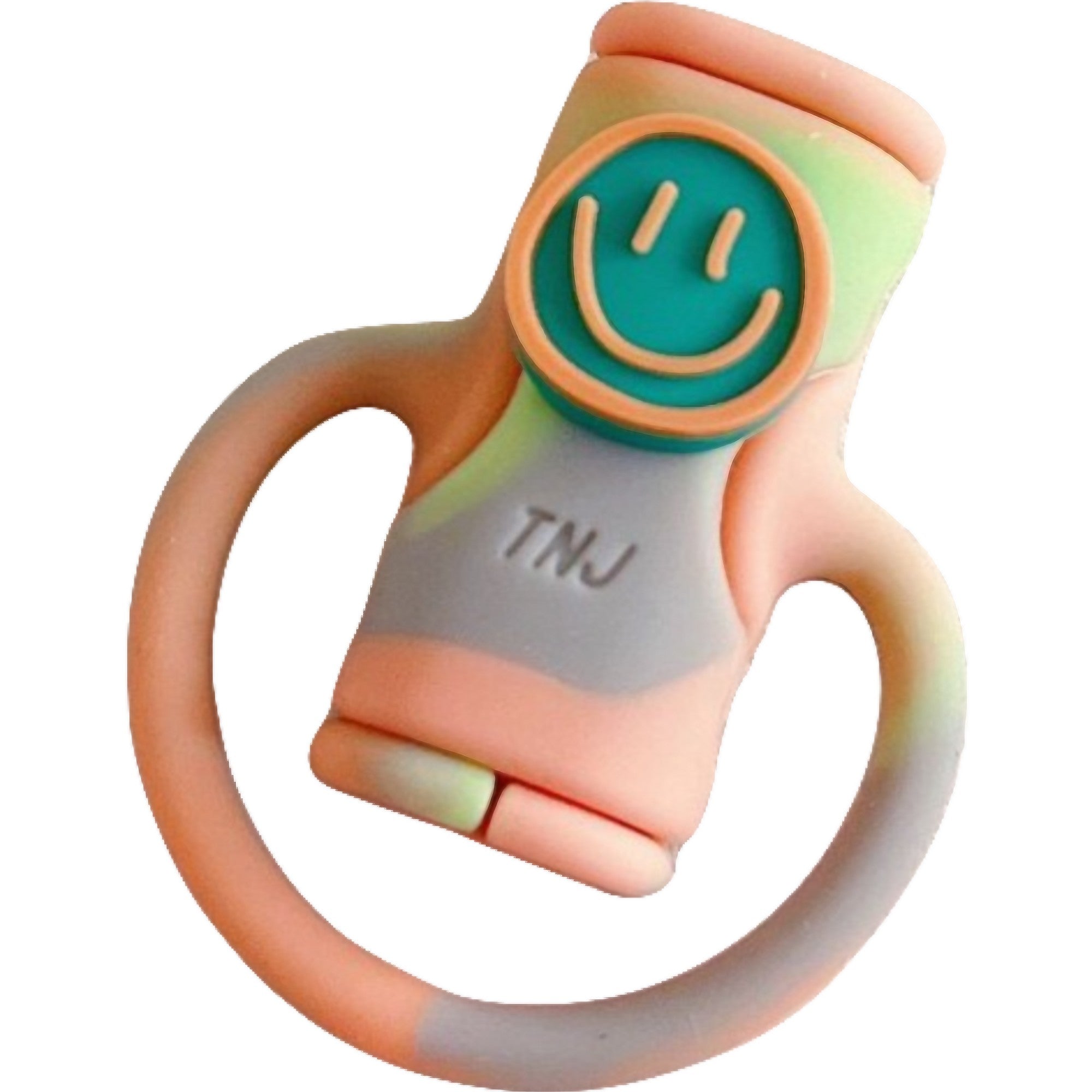 Protectie cablu USB Flippy, din silicon, model 4, multicolor-0