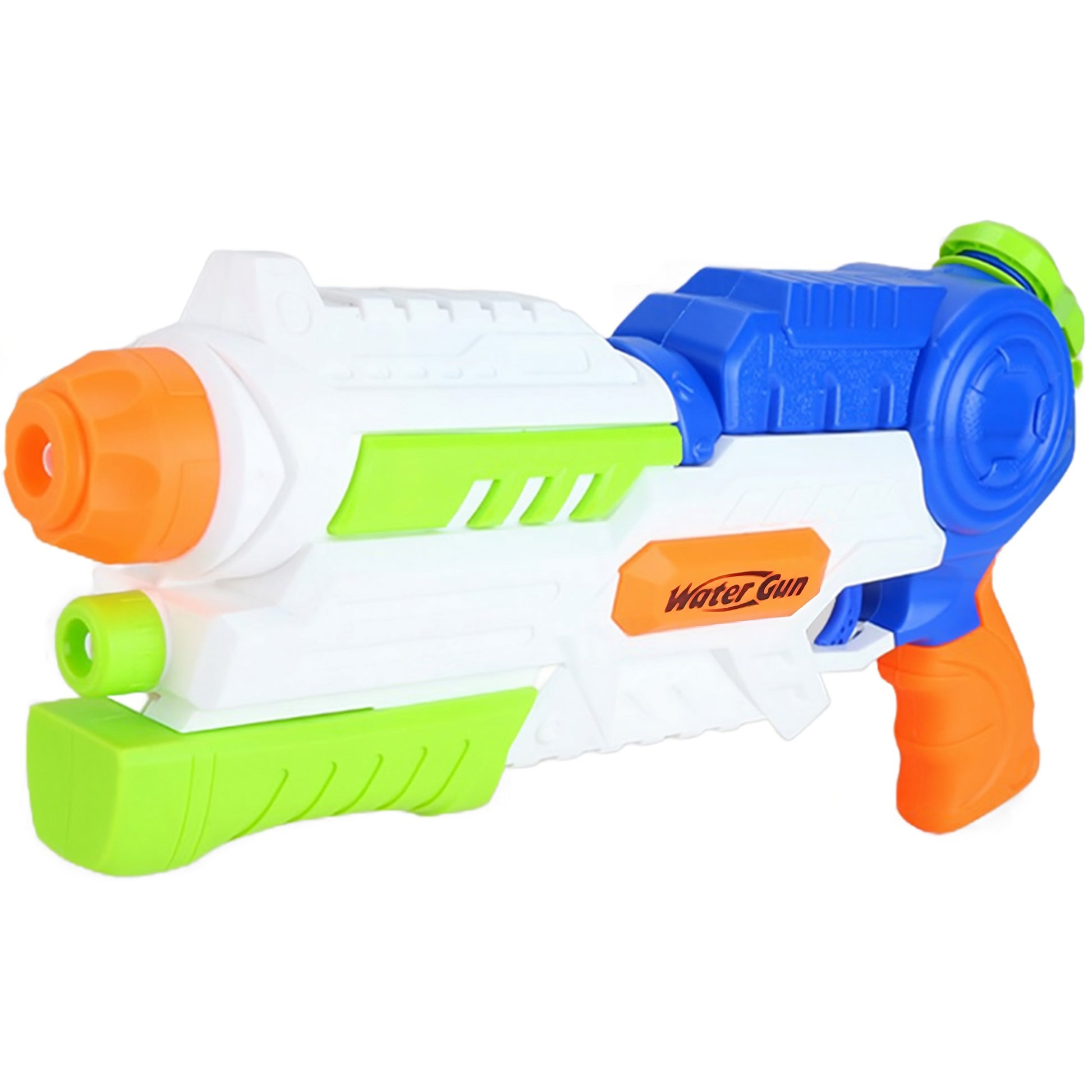 Pistol cu Apa pentru Copii, Rezervor, Pentru Piscina/Plaja, Flippy, 6ani+, Albastru/Multicolor, 1000ML-0