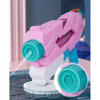 Pistol cu Apa pentru Copii, Rezervor, Pentru Piscina/Plaja, Flippy, 6ani+,  5 duze, Quick Fill, Roz, 800ML-2
