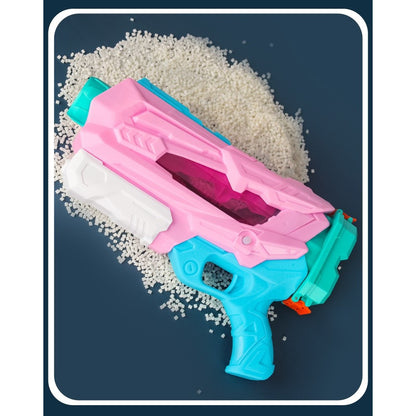 Pistol cu Apa pentru Copii, Rezervor, Pentru Piscina/Plaja, Flippy, 6ani+,  Quick Fill, Roz, 600ML-3