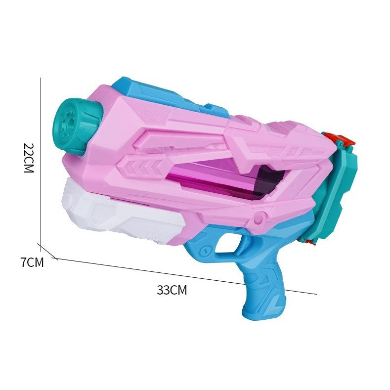 Pistol cu Apa pentru Copii, Rezervor, Pentru Piscina/Plaja, Flippy, 6ani+,  Quick Fill, Roz, 600ML-7