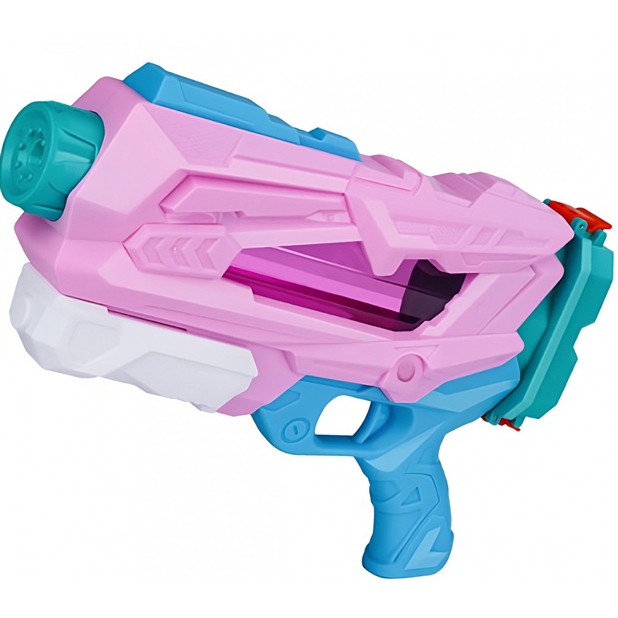 Pistol cu Apa pentru Copii, Rezervor, Pentru Piscina/Plaja, Flippy, 6ani+,  Quick Fill, Roz, 600ML-0