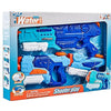 Set 3x Pistol cu Apa pentru Copii, Flippy, 6ani+, Albastru, 1x 1500 ML +  1x 500 ML +  1x 300 ML-0