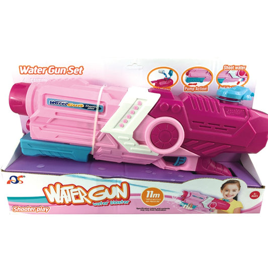 Pistol cu Apa pentru Copii, Rezervor, Pentru Piscina/Plaja, Flippy, 6ani+, Roz, 2000ML-1