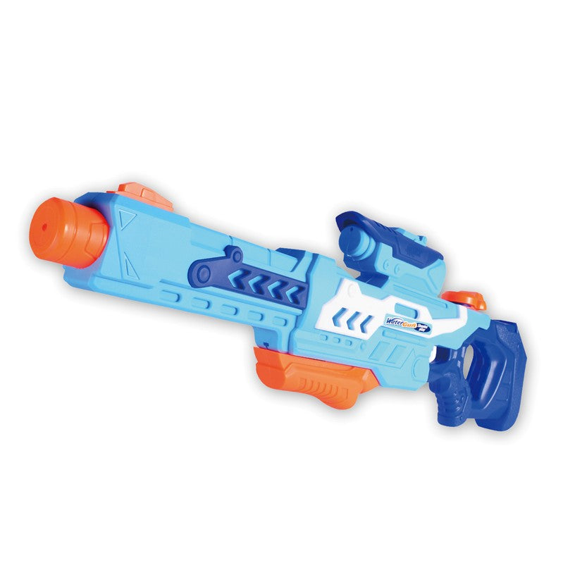 Pistol cu Apa pentru Copii, Rezervor, Pentru Piscina/Plaja, Flippy, 6ani+,  Albastru, 1200ML-0