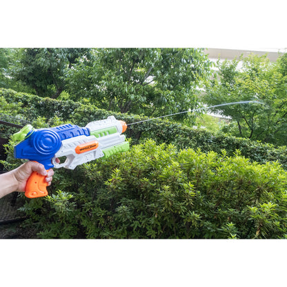 Set 2x Pistol cu Apa pentru Copii, Rezervor, Pentru Piscina/Plaja, Flippy, 6ani+, Roz + Albastru, 1000 ML-6
