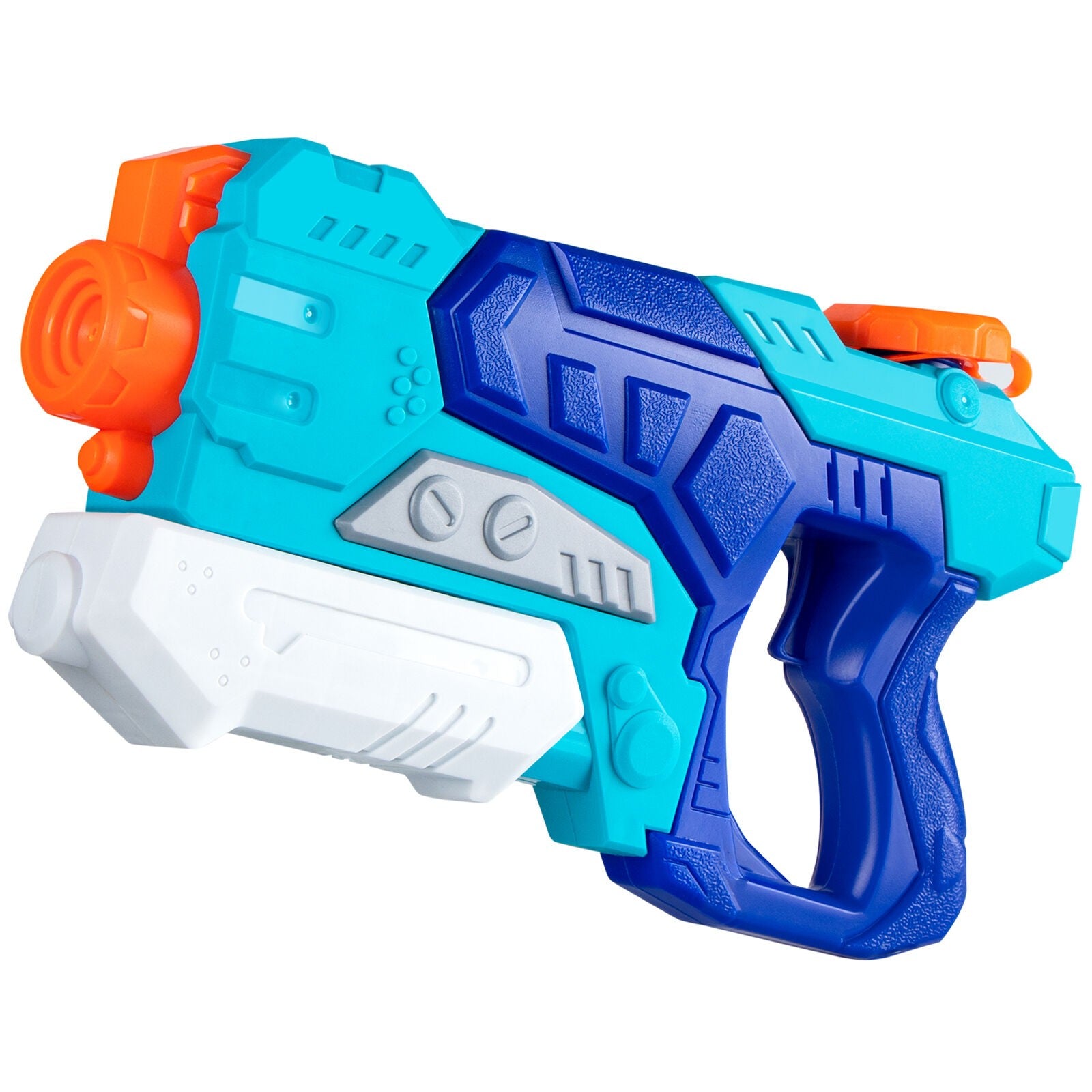 Pistol cu Apa pentru Copii, Rezervor, Pentru Piscina/Plaja, Flippy, 6ani+,  Albastru, 500ML-0