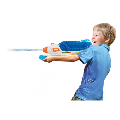 Pistol cu Apa pentru Copii, Rezervor, Pentru Piscina/Plaja, Flippy, 6ani+, Albastru/Multicolor, 1000ML, model 2-3
