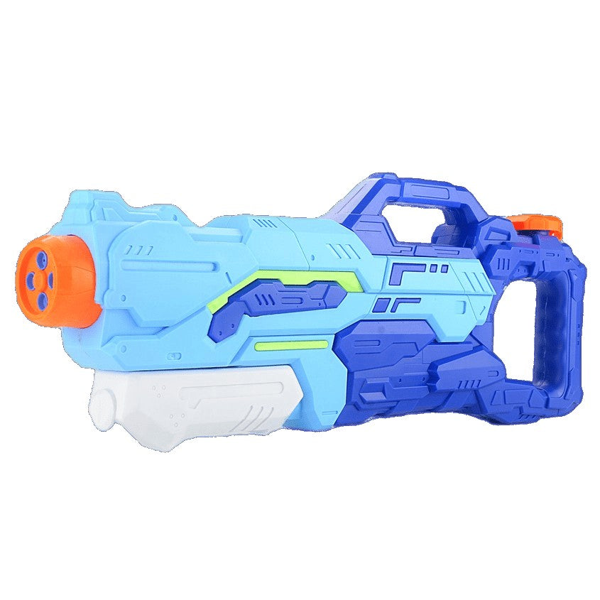 Pistol cu Apa pentru Copii, Rezervor, Pentru Piscina/Plaja, Flippy, 6ani+,  4 duze, Albastru, 1500ML-0