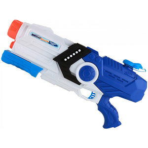Pistol cu Apa pentru Copii, Rezervor, Pentru Piscina/Plaja, Flippy, 6ani+, Albastru/Multicolor, 2000ML-0